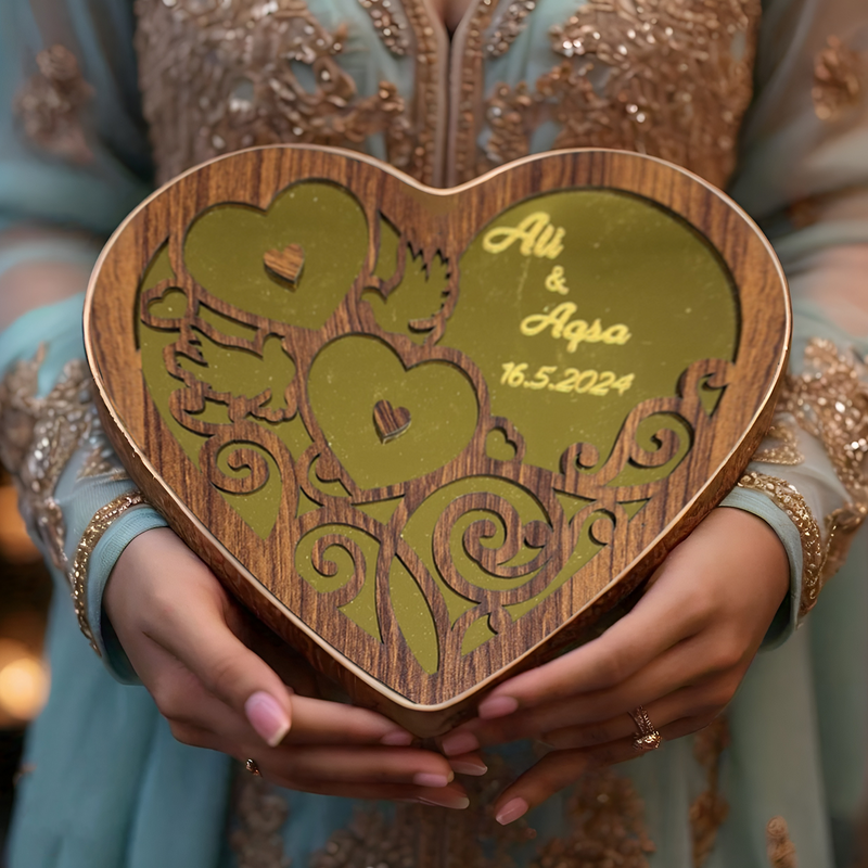 Artisanal Lasercut Elegance Tray