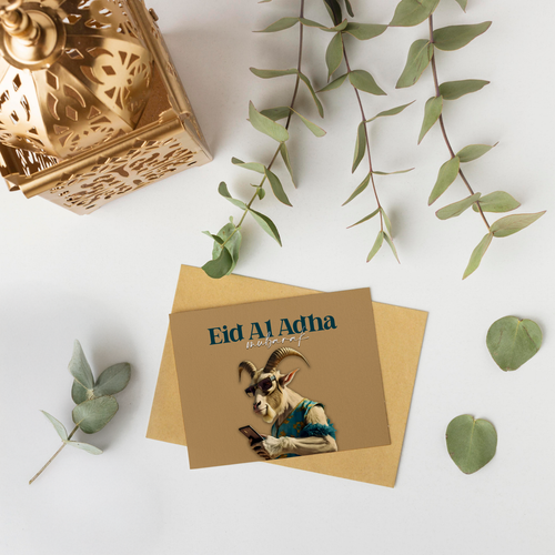 Horns & Happiness Eid Card
