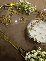 Personalized Ring Tray - Nikkah Tray