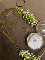 Personalized Ring Tray - Nikkah Tray