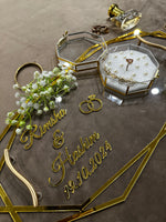 Personalized Ring Tray - Nikkah Tray