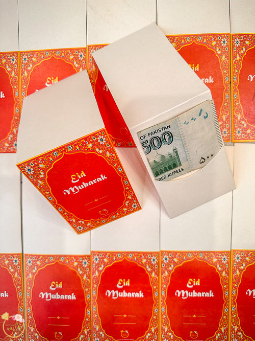Eid Novelty Envelopes - Floral (Pack of 10)