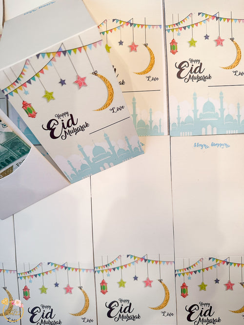 Eid Novelty Envelopes - Traditional (Pack of 10)