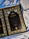 Nikkah Nama Booklet | Black