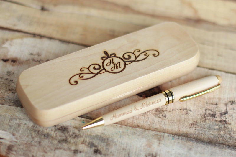 Your Special Day Deal - Combo of Nikkah Nama, Wooden Pen & Ring Tray