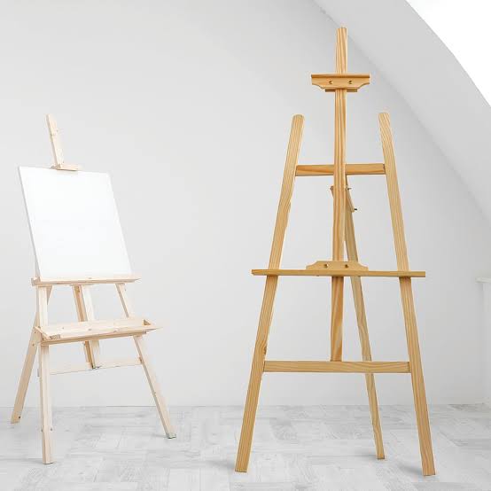 Welcome Stand - Wooden Easel for Welcome Board, Canvas & Announcements