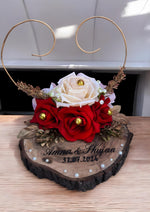 Rustic Embrace Ring Tray