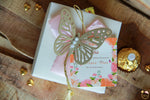 Beautiful Laser-cut Butterfly Favor Boxes