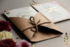 Brown Paper Wrap Invite
