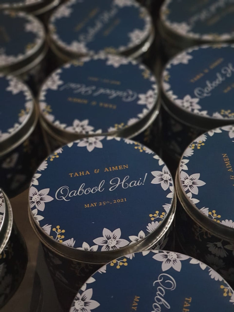 Metal Tin Favours
