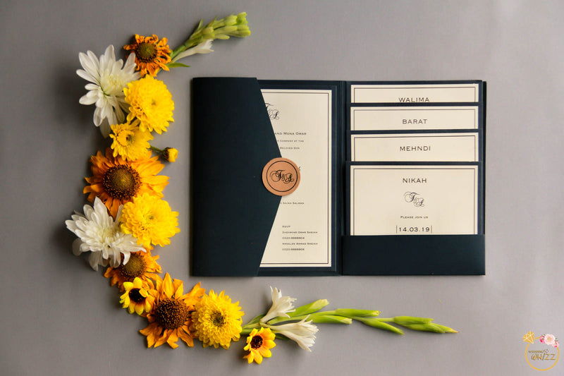 Tri Fold Simple & Elegant Invite